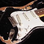 CUSTOM-MADE 62 Stratocaster Super Heavy Relic Aged Black