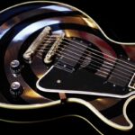 CUSTOM-MADE Zakk Wylde Les Paul Bullseye Mirror