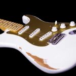 CUSTOM-MADE Stratocaster Heavy Relic Aged Olympic White