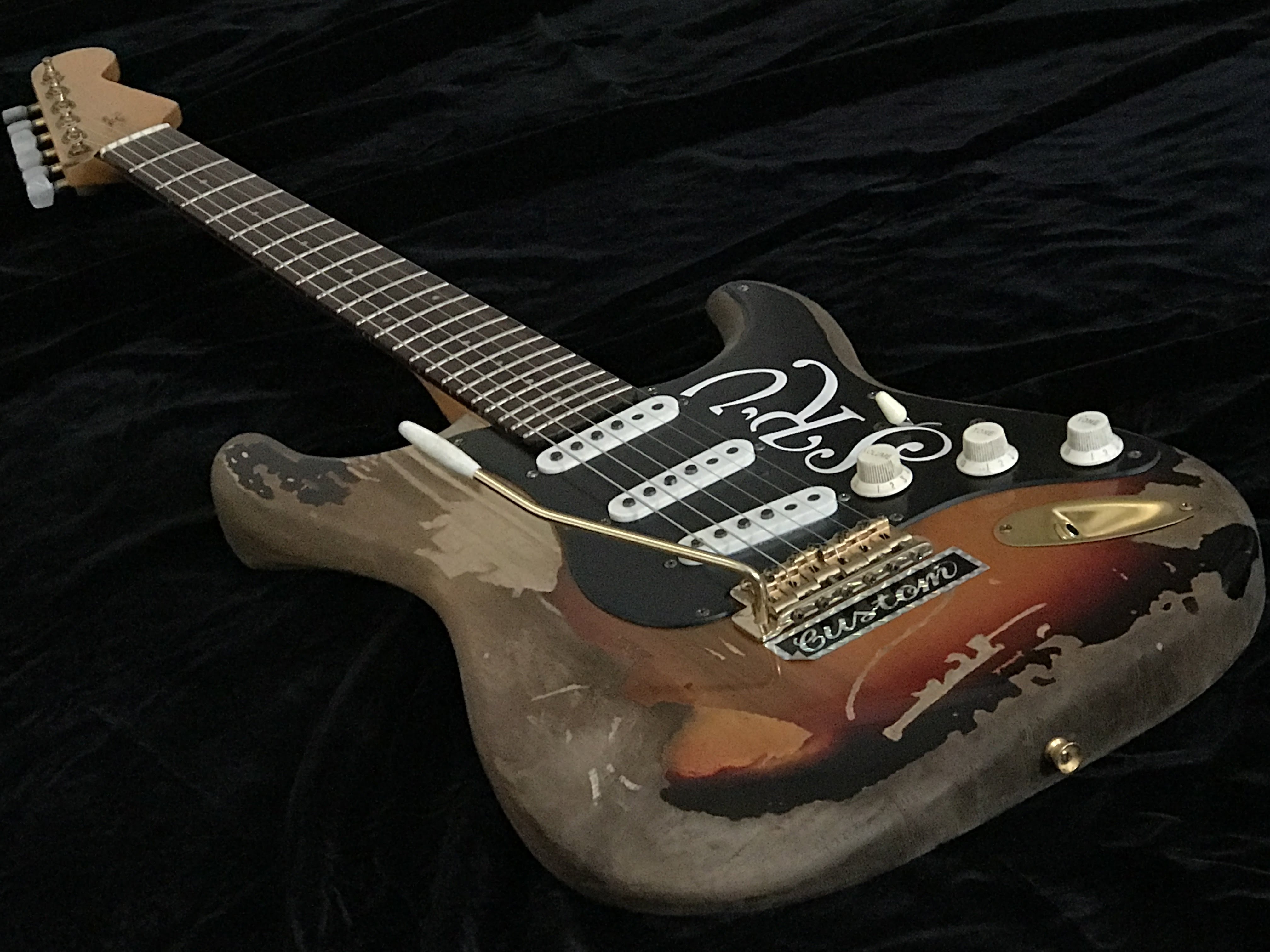 Remodeled Stevie Ray Vaughan Number One Vintage Style A0408001