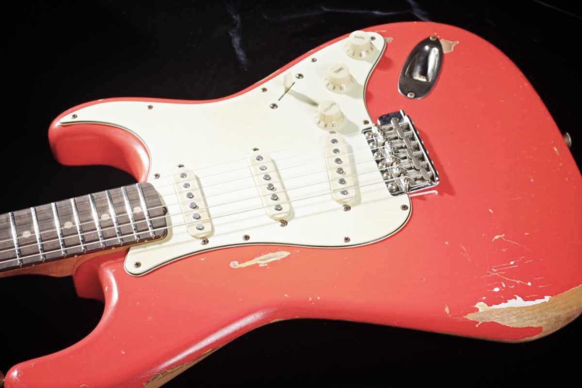 Remodeled Limited Edition Gary Moore Stratocaster Aged Parts A0408023