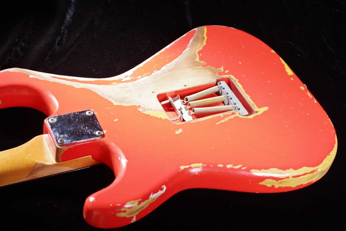 Remodeled Limited Edition Gary Moore Stratocaster Aged Parts A0408023